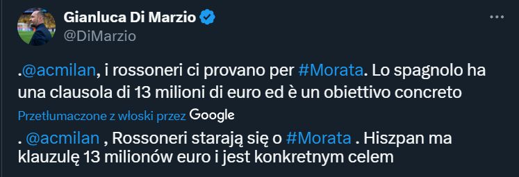 Alvaro Morata może zmienić klub!