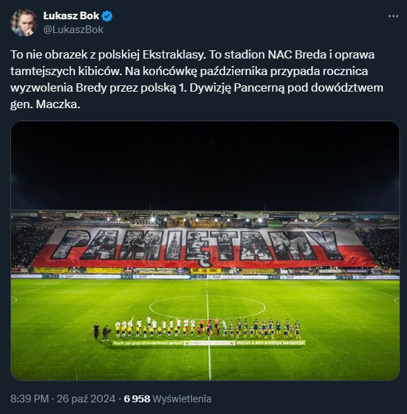 POLSKA OPRAWA na stadionie holenderskiego NAC Breda!