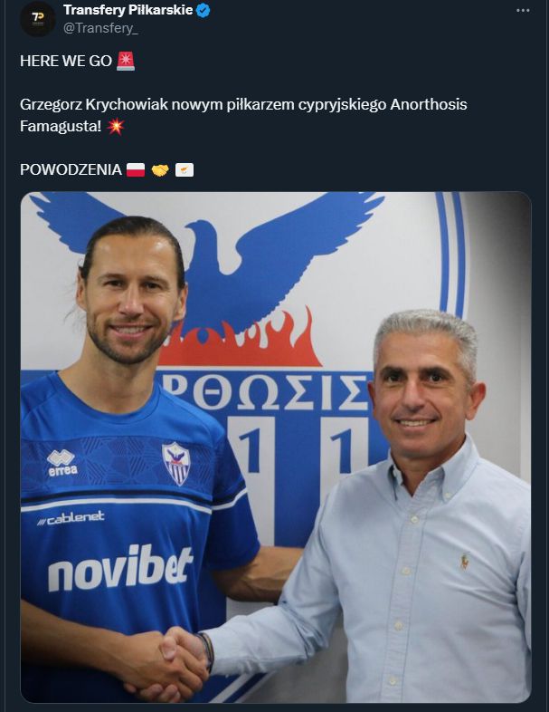 OFICJALNIE! GRZEGORZ KRYCHOWIAK ZAPREZENTOWANY!