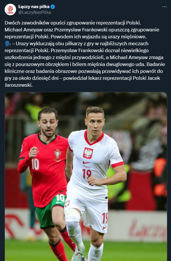 DWÓCH zawodników opuszcza zgrupowanie reprezentacji Polski!