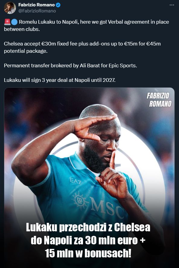 HERE WE GO! NOWY KLUB ROMELU LUKAKU!!!