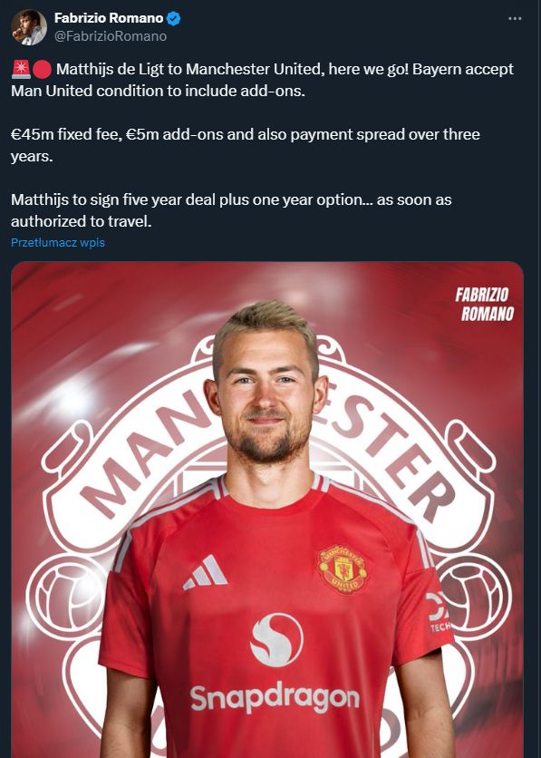 HERE WE GO! Matthijs de Ligt zmienia klub za 50 mln euro!