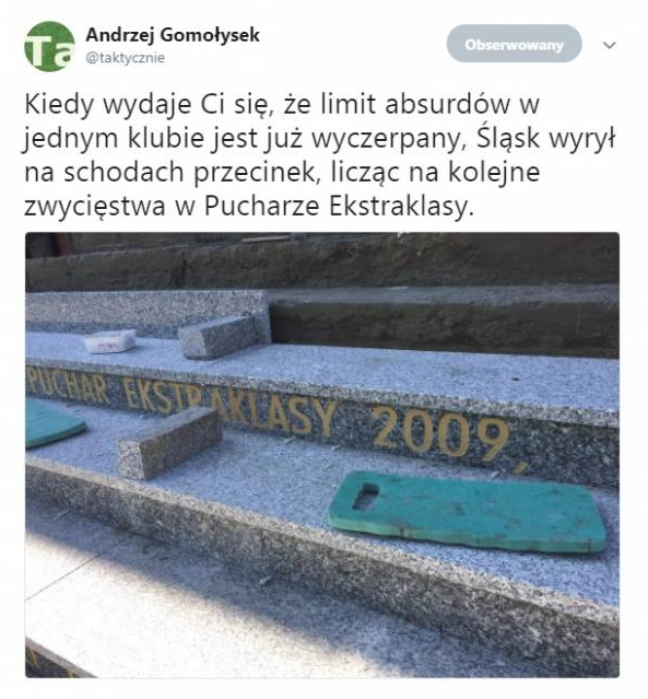 Trzymamy kciuki za Śląsk Wrocław